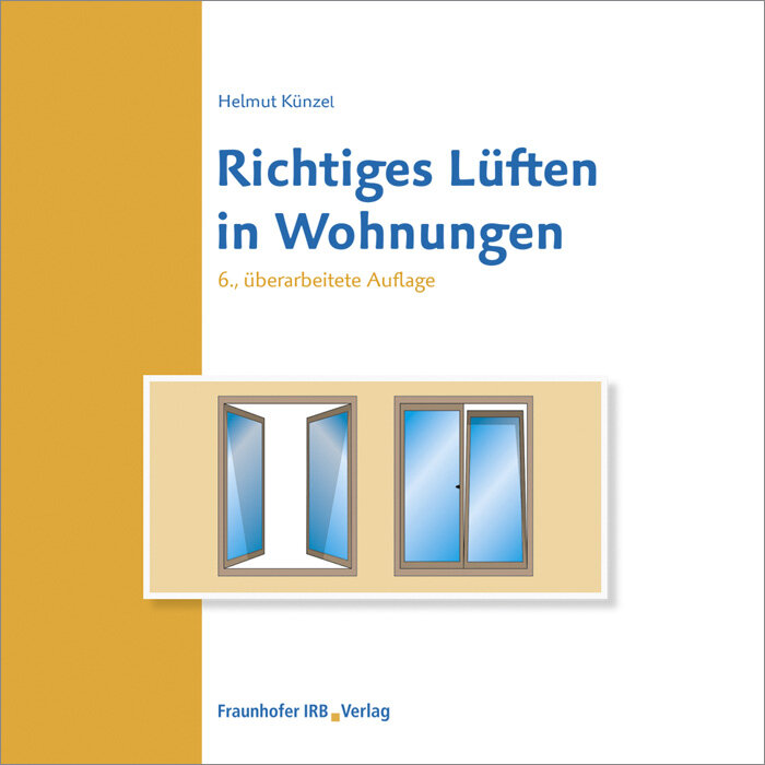 Cover vom Fachbuch »Richtiges Lüften in Wohnungen«